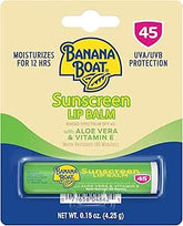 Banana Boat SPF 45 Lip Balm with Aloe Vera & Vitamin E