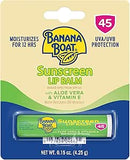 Banana Boat SPF 45 Lip Balm with Aloe Vera & Vitamin E