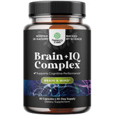 Nootropic Memory Supplement for Brain Support - Memory Pills with Vitamin B12, Bacopa Monnieri, Rhodiola Rosea, DMAE, Ginkgo Biloba & Phosphatidylserine - Natural Energy Booster