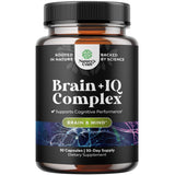Nootropic Memory Supplement for Brain Support - Memory Pills with Vitamin B12, Bacopa Monnieri, Rhodiola Rosea, DMAE, Ginkgo Biloba & Phosphatidylserine - Natural Energy Booster