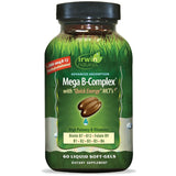 Irwin Naturals Mega B Complex: Quick Energy MCTs, 60 Liquid Soft-Gels