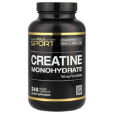 California Gold Nutrition Creatine Monohydrate - 750mg Veggie Capsules - 240 Count