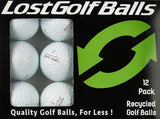 Kirkland Signature Pre-Owned Golf Balls - Quality Used Balls, 12 Pack for Value-Driven Golfers