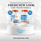 Doctor's Best Glucosamine Chondroitin MSM - Joint Support, 360 Veggie Caps