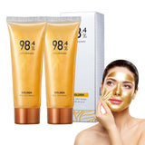 Azonee 2-Pack Gold Foil Peel-Off Anti-Aging Mask - 98.4% Pure Gold Formula