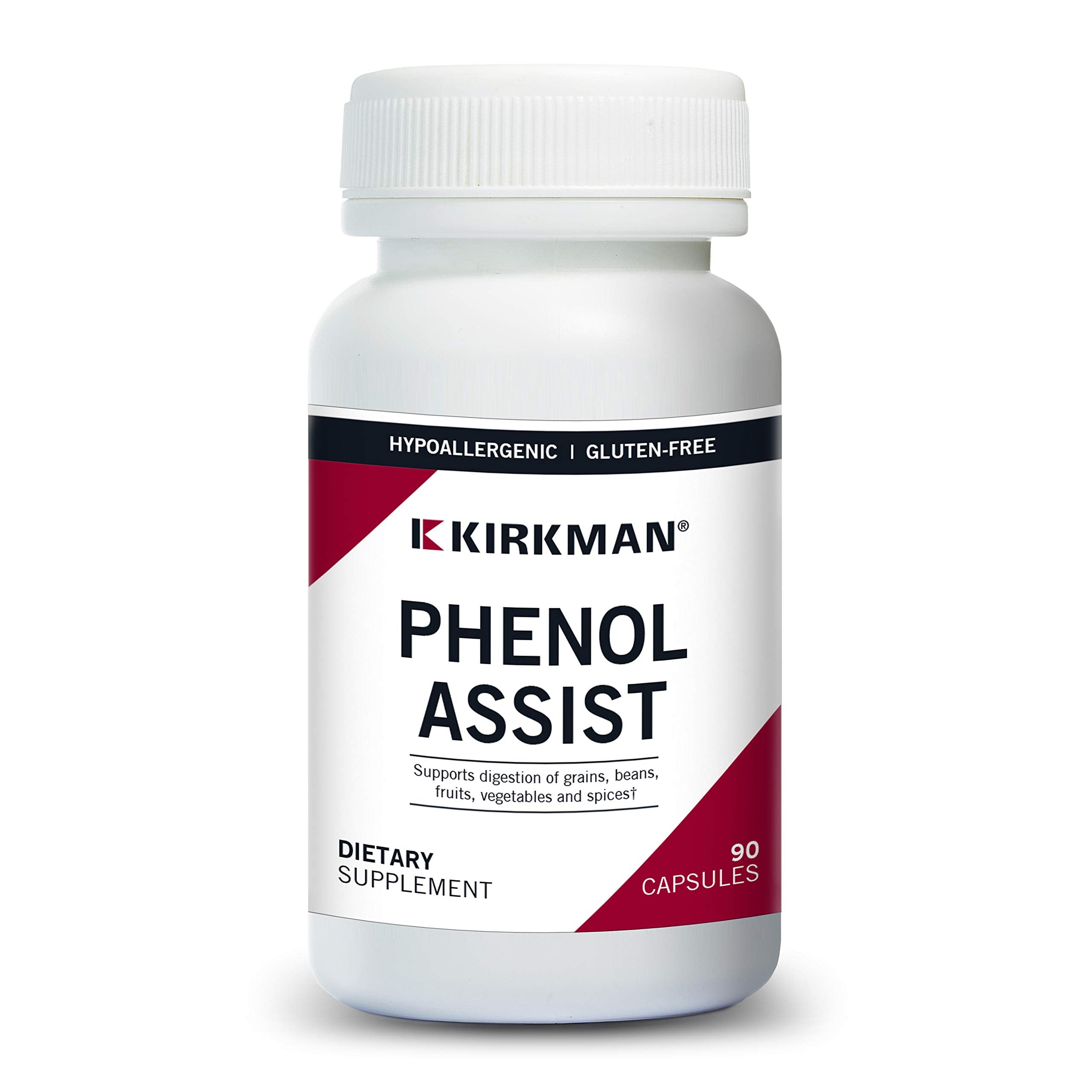 Kirkman Phenol Assist Supplement - Supports Healthy Phenol Metabolism Naturally