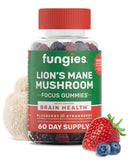 Fungies Lion'S Mane Mushroom Brain Health Gummies (60 Count) - Focus, Memory & Mood Support