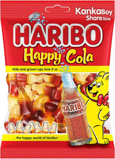 HARIBO Happy Cola Gummies - 80gm Package