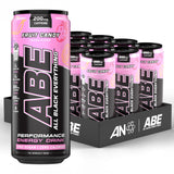 Applied Nutrition ABE Pre Workout Can - All Black Everything (Fruit Candy Flavor, 12 Cans)