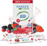 Slimquick Pure 3x Extra Strength Mixed Berry Drink Mix for Women to Help Achieve Weight Goals, Helps Metabolism, Keeps Full for Longer with Green...
