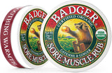Badger Cayenne & Ginger Sore Muscle Rub - Powerful Natural Relief