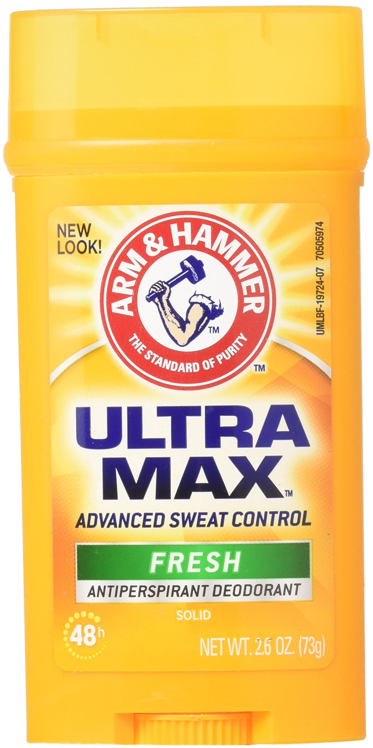 ARM & HAMMER UltraMax Invisible Solid Deodorant & Antiperspirant - 2.6 oz