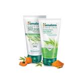 Himalaya Neem Face Wash and Scrub Combo - Purifying 150ml Each for Clear Skin