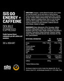 SiS GO Energy Double Espresso + Caffeine Gels - ٦٠ مل (فردي/علبة)