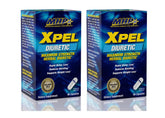 MHP Xpel Strength Herbal Diuretic Capsules - 80 Count Pack of 2