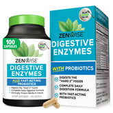 Zenwise Health Digestive Enzymes with Probiotics & Prebiotics (100 Count)