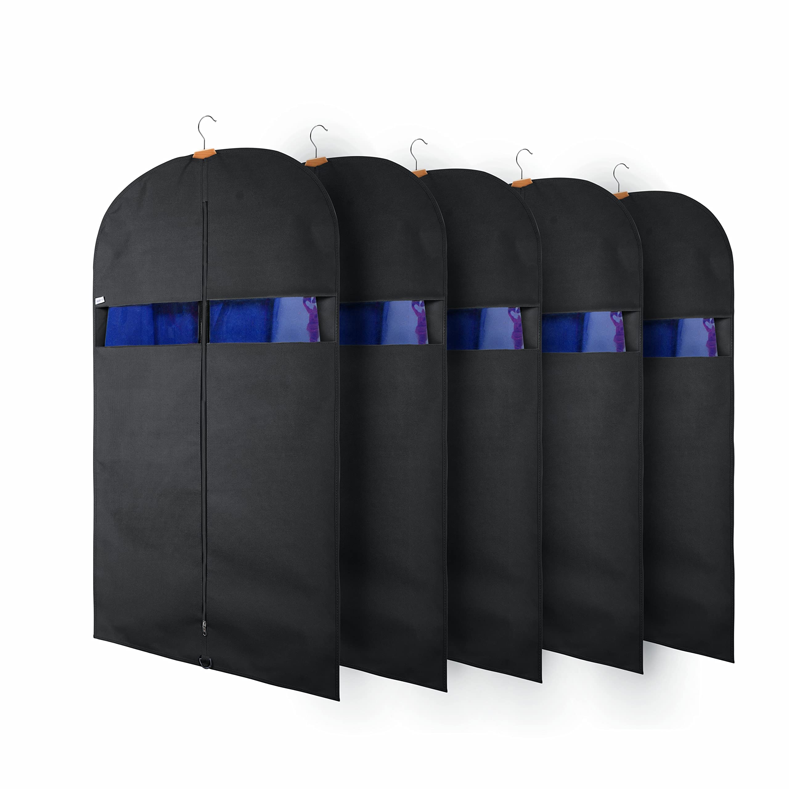 SOLSTICE Black Garment Suit Cover for Travel and Storage Protection