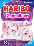 HARIBO Marshmallows Pink & White - 70g Pack