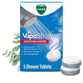 Vicks VapoShower Tablets - Eucalyptus & Menthol Aromatherapy (5 Count)