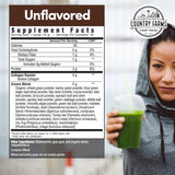 Country Farms, Collagen + Greens, Unflavored, 10.6 oz (300 g)