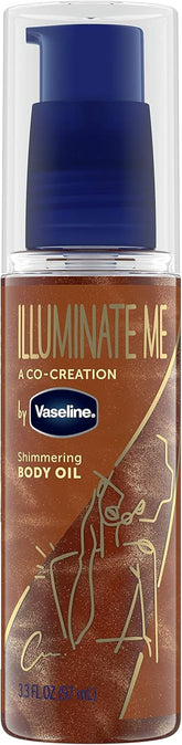 Vaseline Illuminate Me Shimmering Body Oil - 3.3 oz