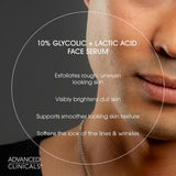 Advanced Clinicals سيروم بحمض الجليكوليك: التقشير والتفتيح، ١٫٧٥ أونصة