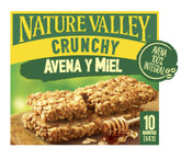 Nature Valley Crunchy Honey Oat Granola - 5 Pack x 210g | Whole Grain Oats & Honey for Breakfast