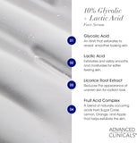 Advanced Clinicals سيروم بحمض الجليكوليك: التقشير والتفتيح، ١٫٧٥ أونصة