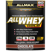 ALLMAX GOLD ALLWHEY Premium Whey Protein - 100% Whey, Chocolate, 32g