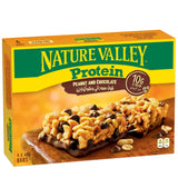 Nature Valley Protein Peanut & Chocolate Bars - High-Protein Snack, 160g Pack