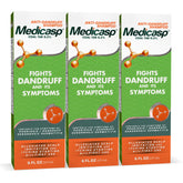 Medicasp Coal Tar Gel Dandruff Shampoo - Treats Seborrheic Dermatitis & Psoriasis - 3 Pack (6 oz Each)