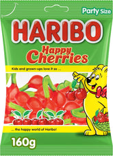 HARIBO Happy Cherries 160g Jar - Berry Gummi Candy