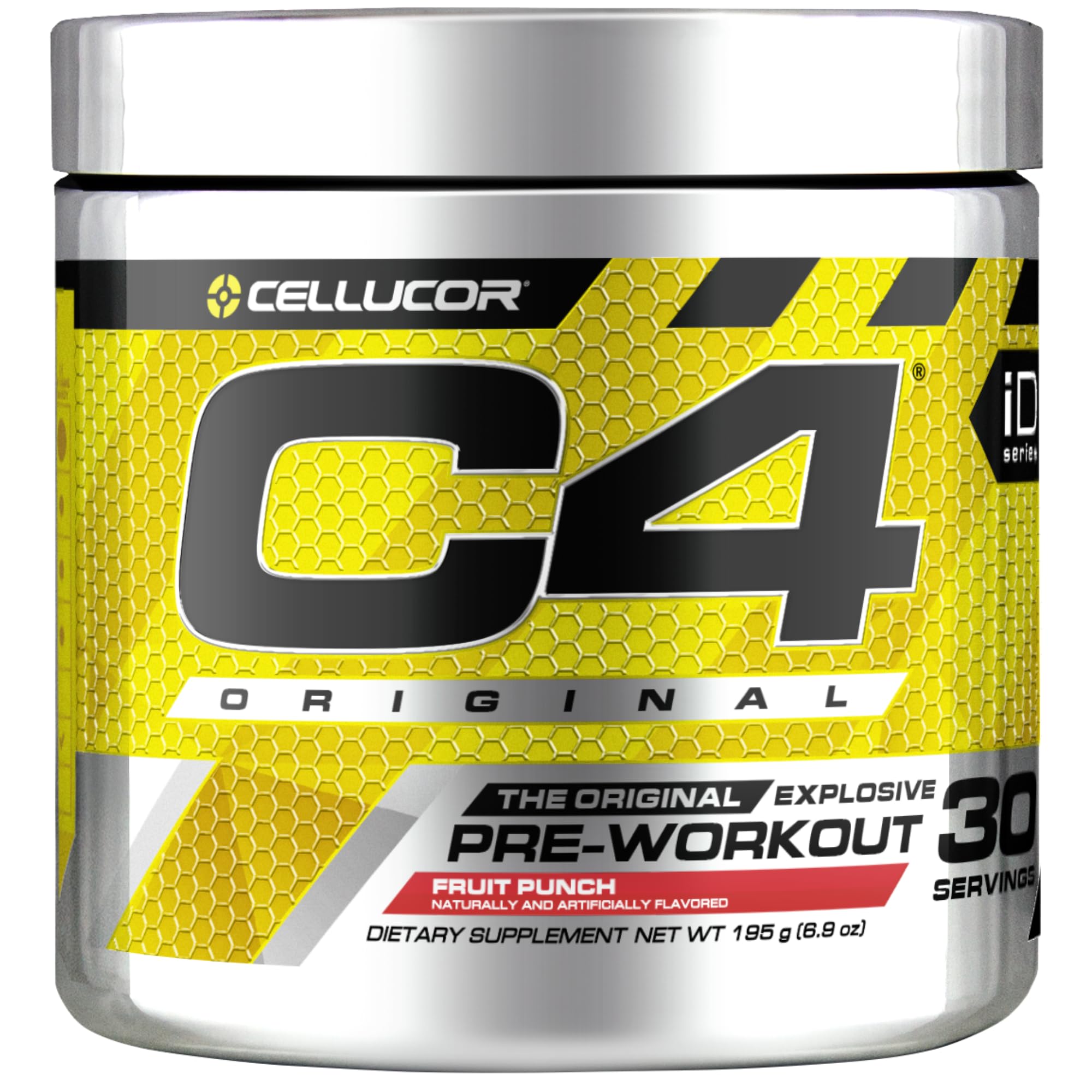 Cellucor C4 Original Pre Workout Energy Powder Fruit Punch - 30 Servings