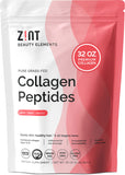 Zint Grass-Fed Hydrolyzed Collagen Peptides Powder (32 oz) - Unflavored, Keto & Paleo Friendly