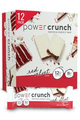 Power Crunch Protein Wafer Bars, Red Velvet, 1.4 Ounce (12 Count)