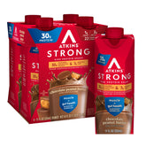 Atkins Strong High Protein Shake - Chocolate Peanut Butter, 30g Protein, 4 Count