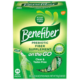 Benefiber On the Go Prebiotic Fiber Supplement - Unflavored Daily Digestive Health Powder