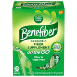 Benefiber On the Go Prebiotic Fiber Supplement - Unflavored Daily Digestive Health Powder