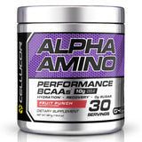 Alpha Amino Performance BCAAs Powder – Fruit Punch – 13.4 oz (381g) – Muscle Support & Recovery