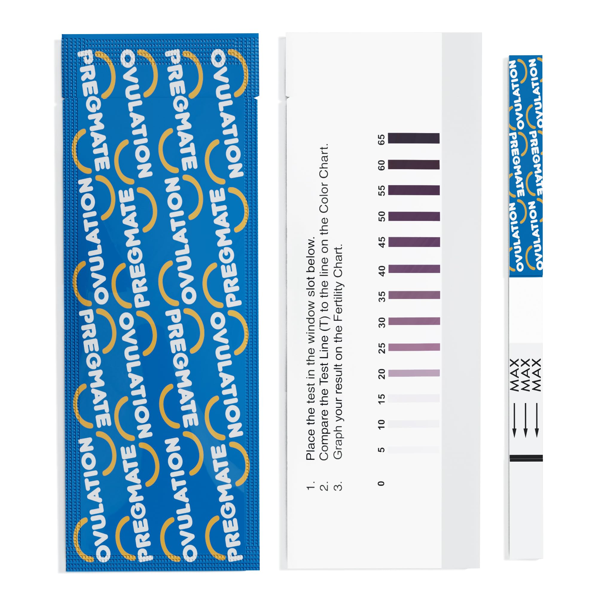 PREGMATE 25 Quantitative Ovulation Test Strips Kit (Numerical LH Result)