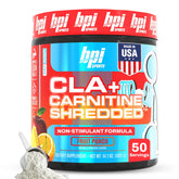 BPI CLA + Carnitine Shredded Fat Burner - Fruit Punch Flavor, 400g