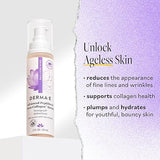 Derma E Advanced Peptides & Flora-Collagen Serum Anti-Aging Firming 2 oz