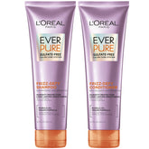 L'Oreal Paris EverPure Frizz Defy Sulfate Free Shampoo & Conditioner Kit for Color-Treated Hair - 8.5 Fl Oz Each