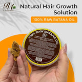 Ra Cosmetics 100 Natural Unrefined Batana Hair Oil For Hair Growth 8 Oz