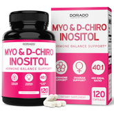 DORADO NUTRITION Myo-Inositol 1 for Women's Hormone Balance & Ovarian Health - Vegan, Third-Party Tested, Made in USA