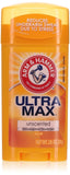 ARM & HAMMER Ultramax Invisible Solid Unscented Antiperspirant & Deodorant - 2.6 oz