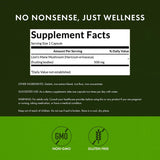 Swanson Full Spec Lion's Mane Mushroom 60 Capsules .