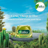Vatika Naturals Hair Fall Control Cream 140ml - Strengthens Weak Hair
