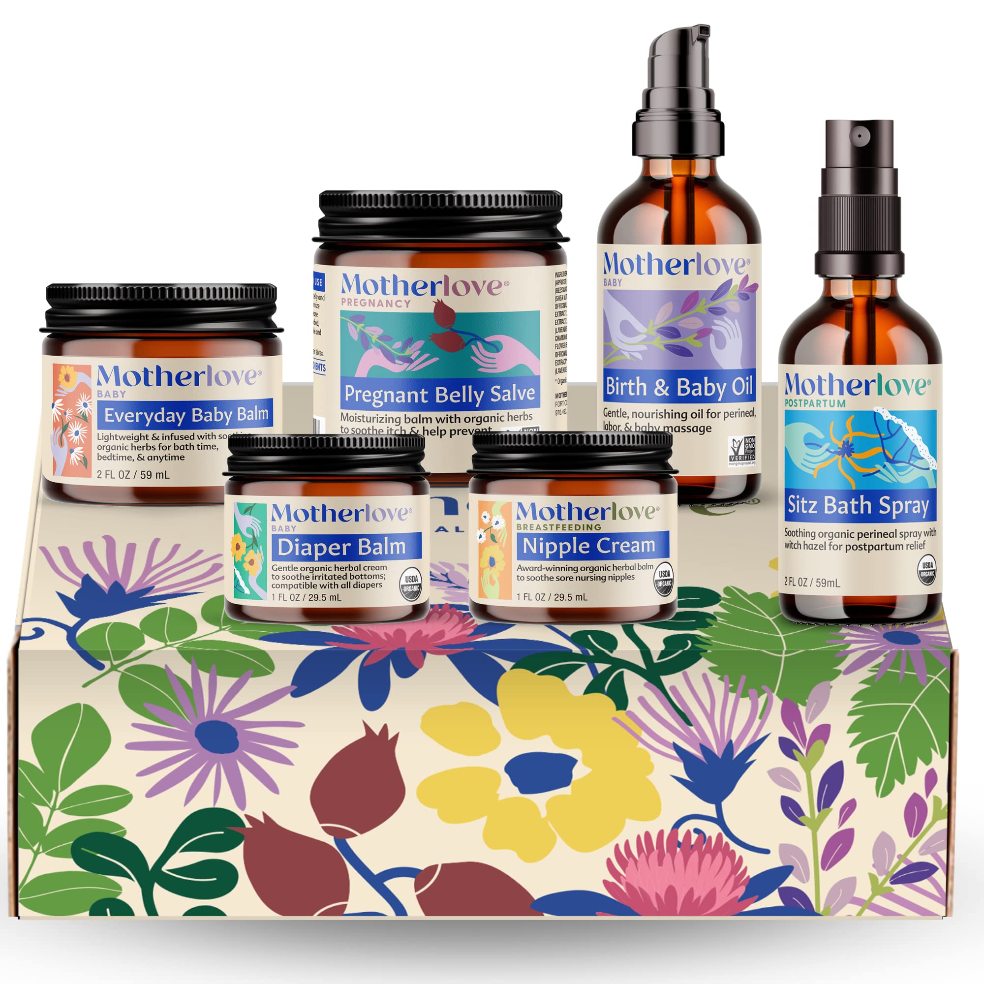 Motherlove Bump to Baby Box - Essential Gift for Expecting & New Moms