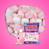 HARIBO Marshmallows Pink & White - 70g Pack